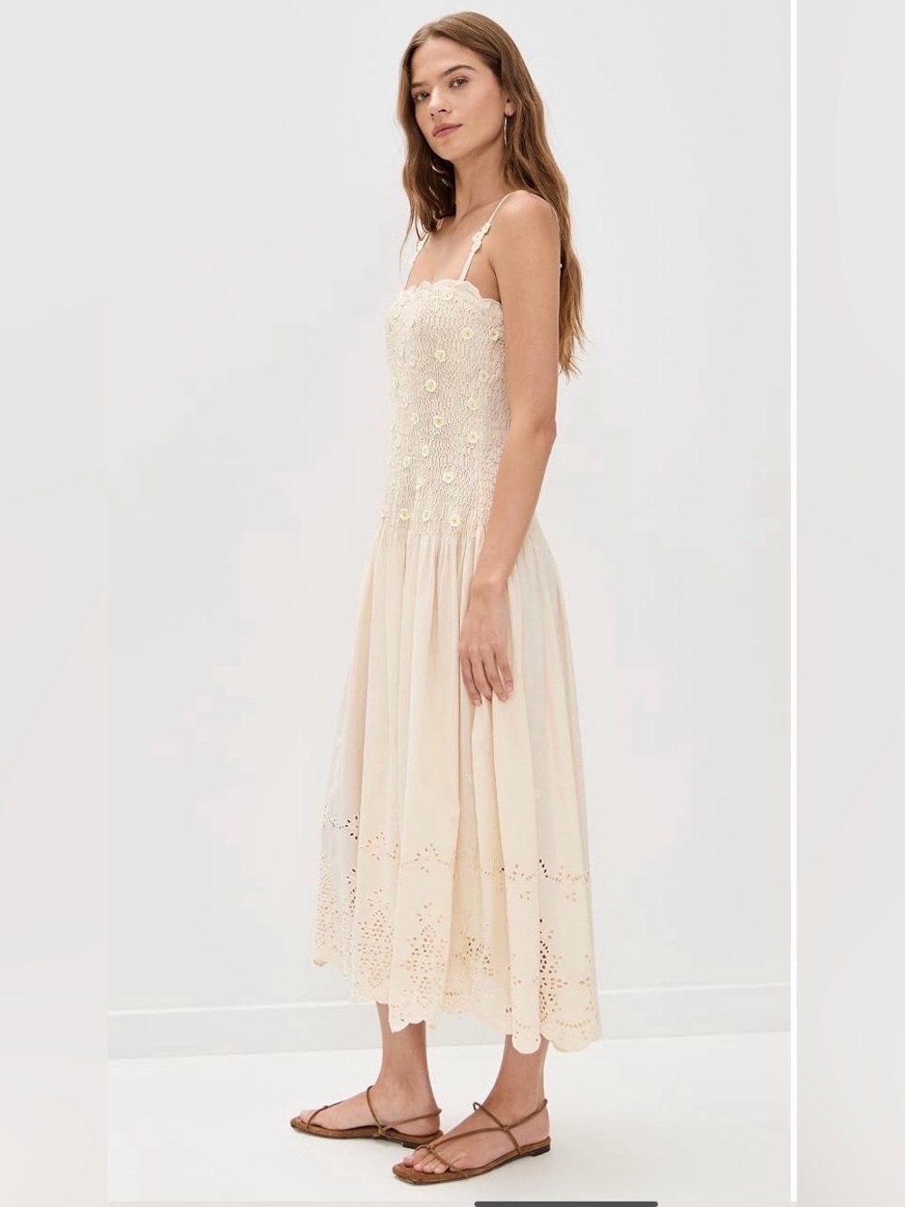 Free People Daphne Midi Dress NWT Sz M. - Picture 7 of 7